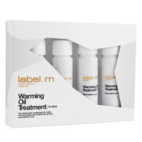 CONDITION : WARMING OIL TREATMENT - LABEL.M